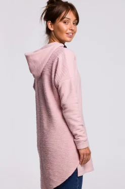 Discount Ayetryczna buza z kapture - pudrowa Odzież Casualowa|Dobry Skład