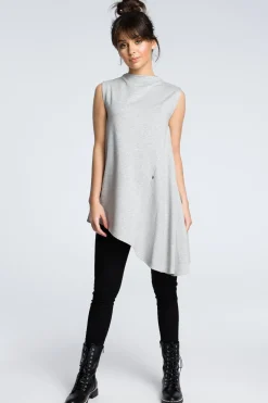 New Ayetryczna buzka bez rękawów - zara Odzież Casualowa|Bluzki