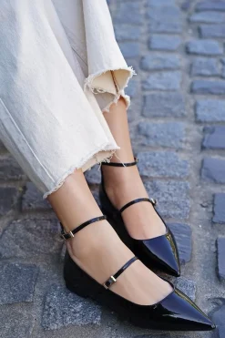 New Baleriny Luisa - czarne Baleriny|Buty