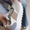 Clearance Beżowe tenisówki na platformie Yarky - biało-beżowe Sneakersy