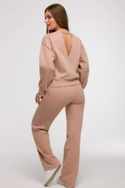 Clearance Buza daka z otwartyi pecai - occa Odzież Casualowa|Bluzy