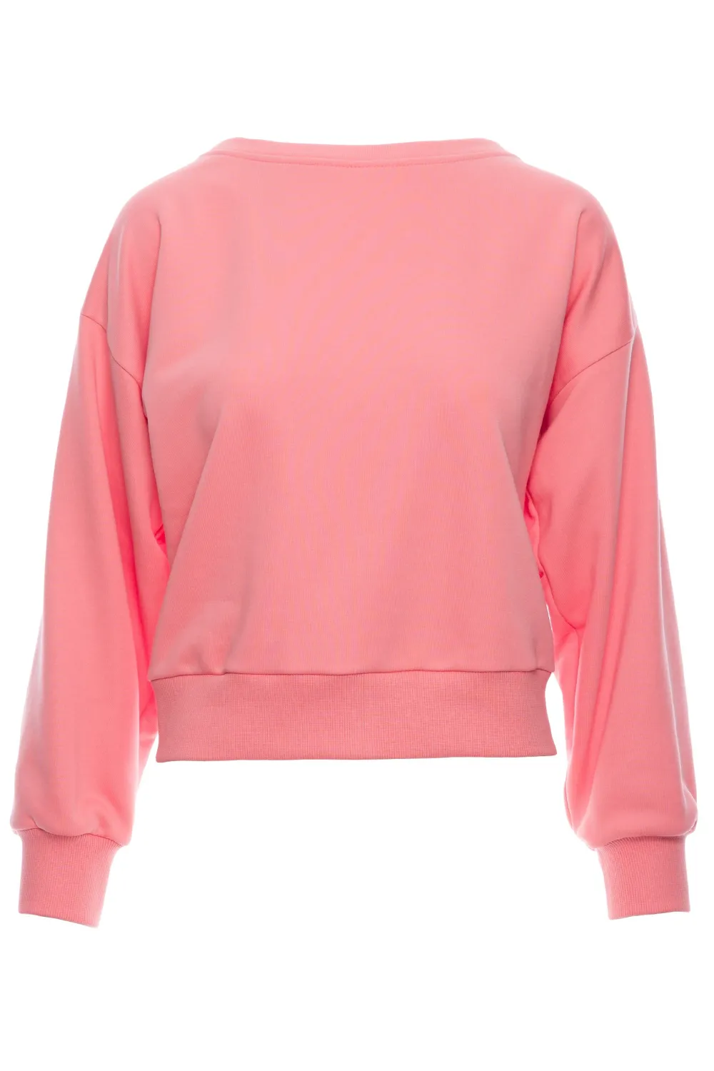 Online Buza daka z otwartyi pecai - koraowa Odzież Casualowa|Bluzy