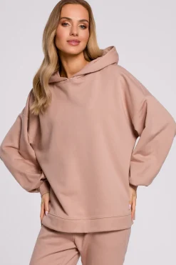 Outlet Buza overize z kapture – occa Bluzy
