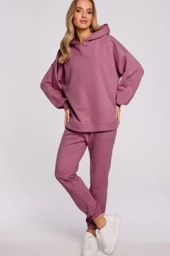 Online Buza overize z kapture – wrzoowa Bluzy