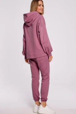 Online Buza overize z kapture – wrzoowa Bluzy