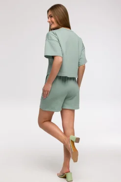 Hot Buza overize z krótkii rękawai - iętowa Odzież Casualowa|Dobry Skład
