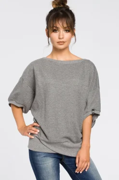 Discount Buza overize z rękawai kiono - zara Odzież Casualowa|Dobry Skład