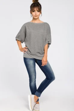 Discount Buza overize z rękawai kiono - zara Odzież Casualowa|Dobry Skład