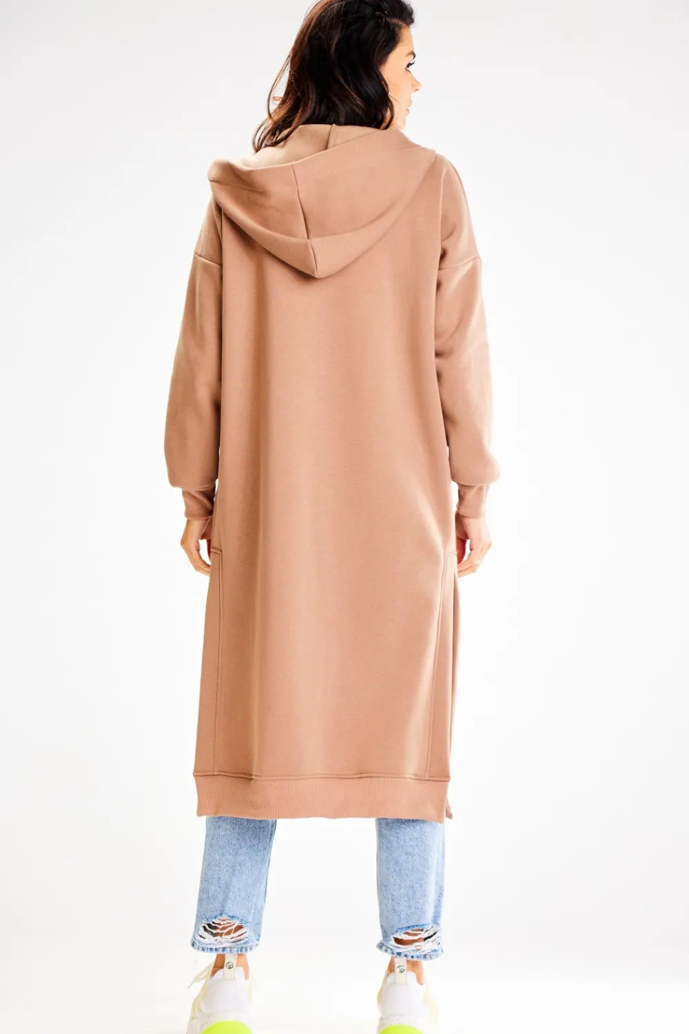 Clearance Buza typu parka z kapture i kiezeniai - beżowa Odzież Casualowa|Bluzy