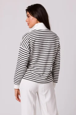 Online Buza w paki z wyoki kołnierze - ode 1 Odzież Casualowa|Bluzy