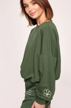 Sale Buza z dekote na pecach - trawiata Odzież Casualowa|Bluzy