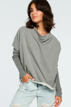 Sale Buza z dekote z tyłu - zara Odzież Casualowa|Dobry Skład