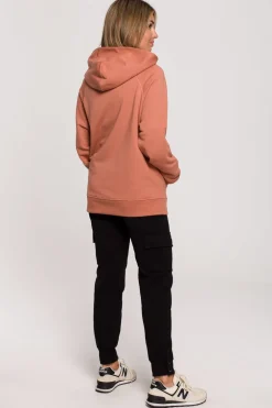 Clearance Buza z kapture i kiezenią kangurek - cegata Odzież Casualowa|Bluzy