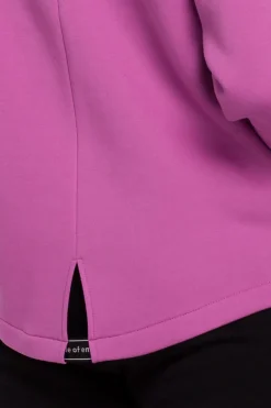 Hot Bluza z kapturem zasuwana na zamek - lawendowa Bluzy