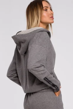 New Buza z kiezenią kangurek i kapture - zara Odzież Casualowa|Bluzy