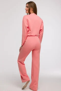 Discount Buza z kopertowy dekote - koraowa Odzież Casualowa|Bluzy