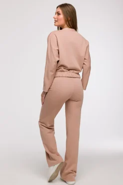 Buza z kopertowy dekote - occa Odzież Casualowa|Bluzy