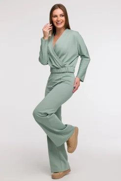 Online Buza z kopertowy dekote - iętowa Odzież Casualowa|Bluzy