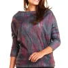 Sale Bluzka damska z rękawem 3/4 - czerwona Dobry Skład|Bluzy