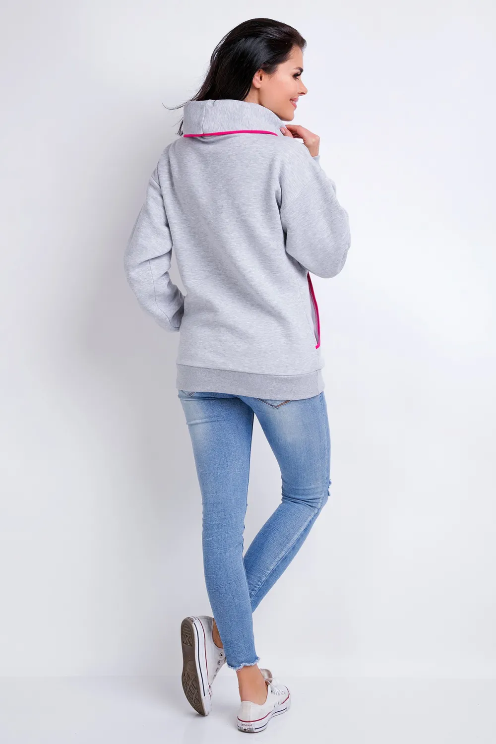 Outlet Ciepła buza z gofe - zara Golfy|Odzież Casualowa