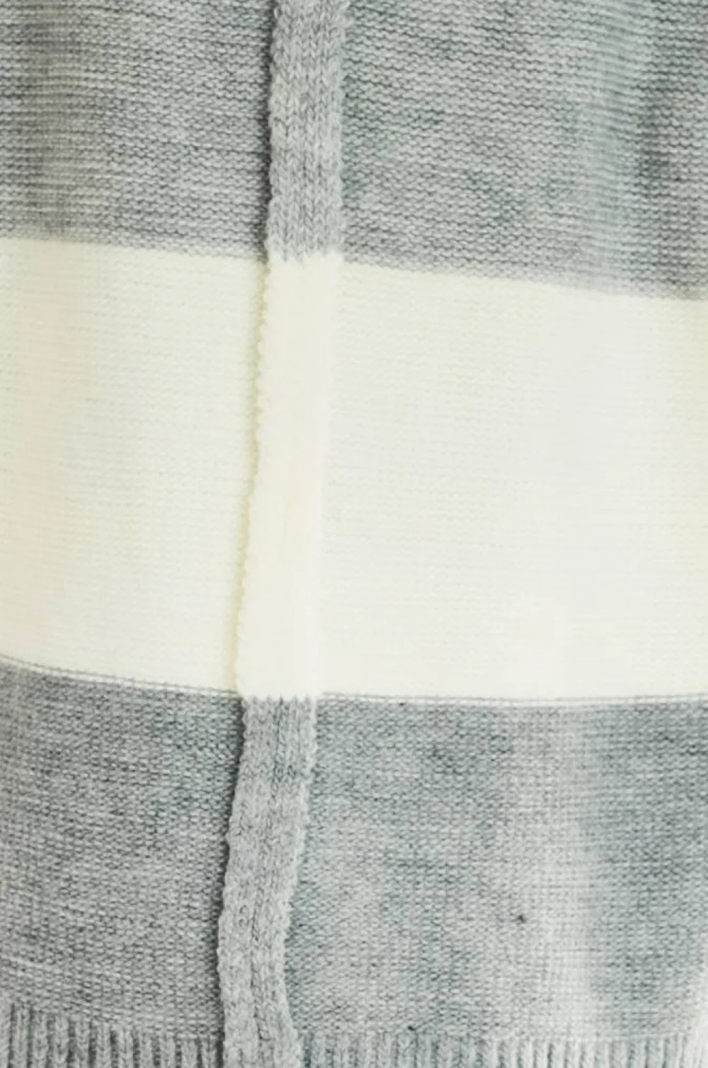 Discount Ciepły kardigan oversize - szary Swetry
