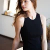 Online Damski top na szelkach - czarny Piżamy|Odzież Casualowa