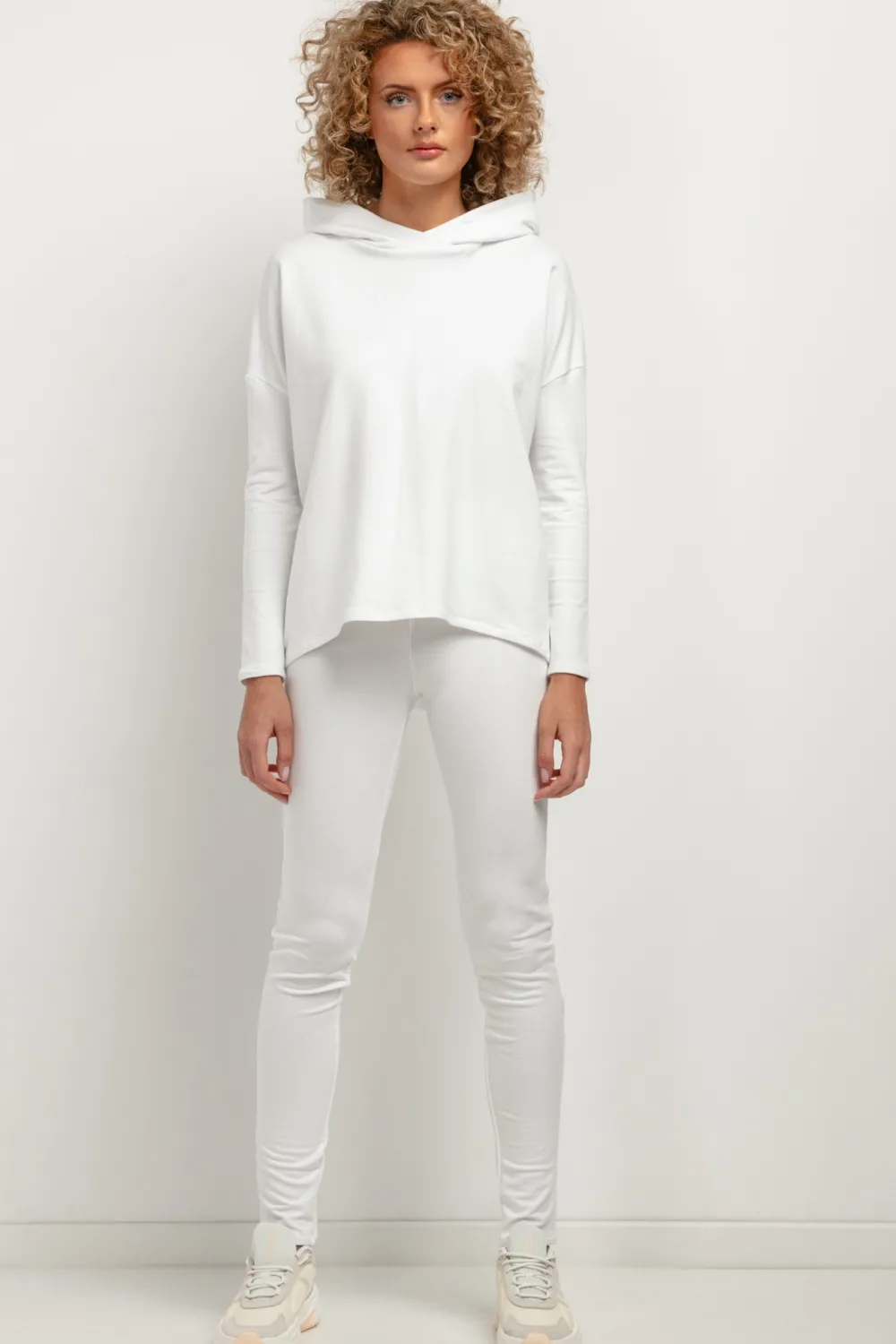 New Dopaowane podnie dreowe - białe Odzież Casualowa|Dobry Skład