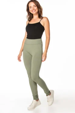 Online Dreowe podnie dakie - khaki Odzież Casualowa|Dobry Skład