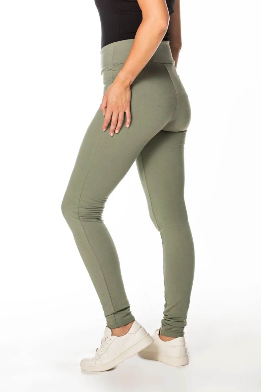 Online Dreowe podnie dakie - khaki Odzież Casualowa|Dobry Skład