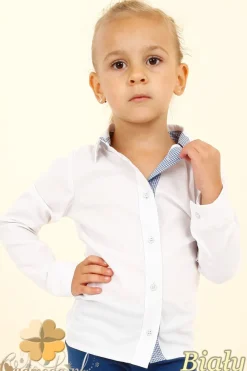 Sale Elegancka dziecięca koszula - biała Dzieci Odzież Dziecięca