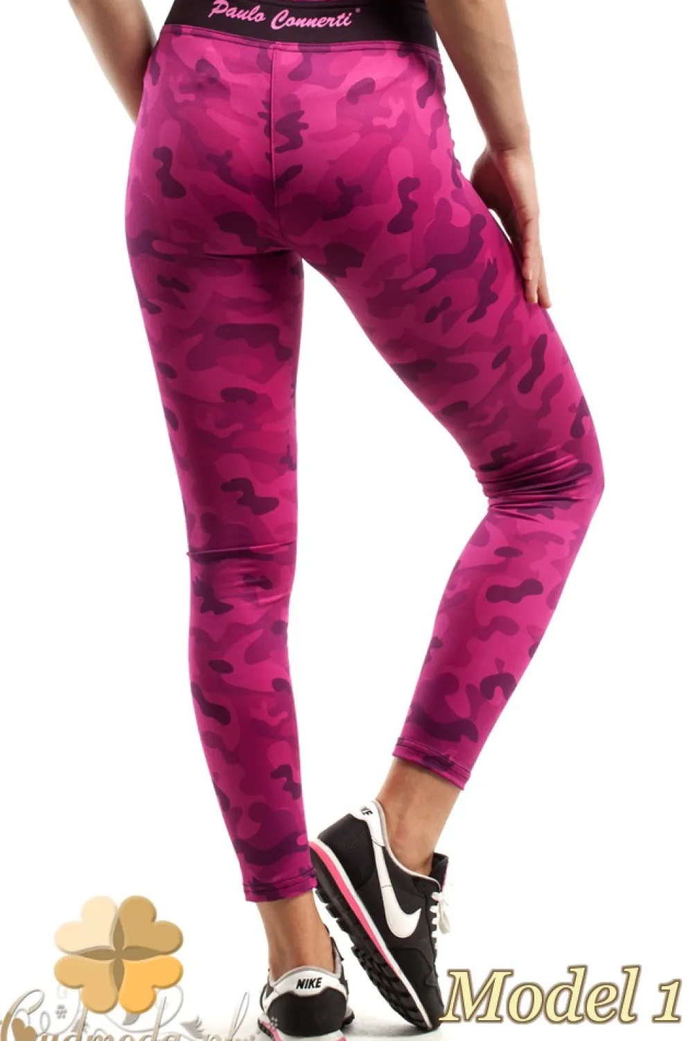 Sale Gładkie dopaowane egginy w oro Legginsy
