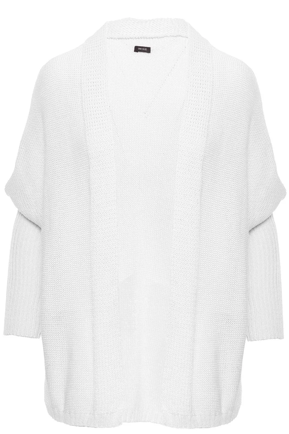 New Kardigan typu oversize - biały Swetry
