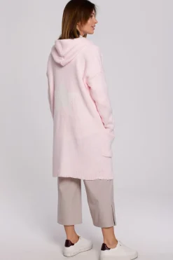 Clearance Kardigan z otywe gwiazdy - cukierkowy róż Swetry