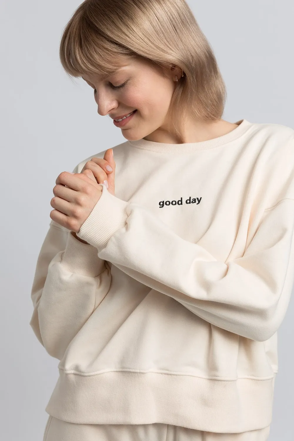 Sale Kayczna buza day/night - waniiowa Odzież Casualowa|Bluzy