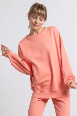 Discount Kayczna buza z ogo - koraowa Odzież Casualowa|Bluzy