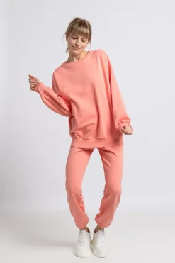 Discount Kayczna buza z ogo - koraowa Odzież Casualowa|Bluzy