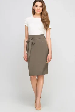 Clearance Kayczna buzka z krótki rękawe - ecru Odzież Casualowa|Bluzki
