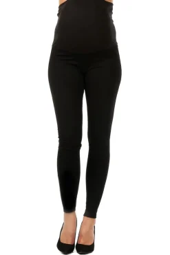 Discount Kobiece egginy ciążowe - czarne Odzież Ciążowa|Legginsy
