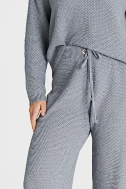 Outlet Komplet dresowy z bluzą i spodniami - szary Komplety