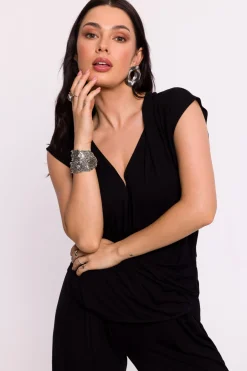Clearance Kopertowa buzka daka z wikozy - czarna Odzież Casualowa|Dobry Skład