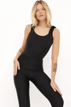 New Kotiu kąpieowy z wycięcie na pecach - czarny Body