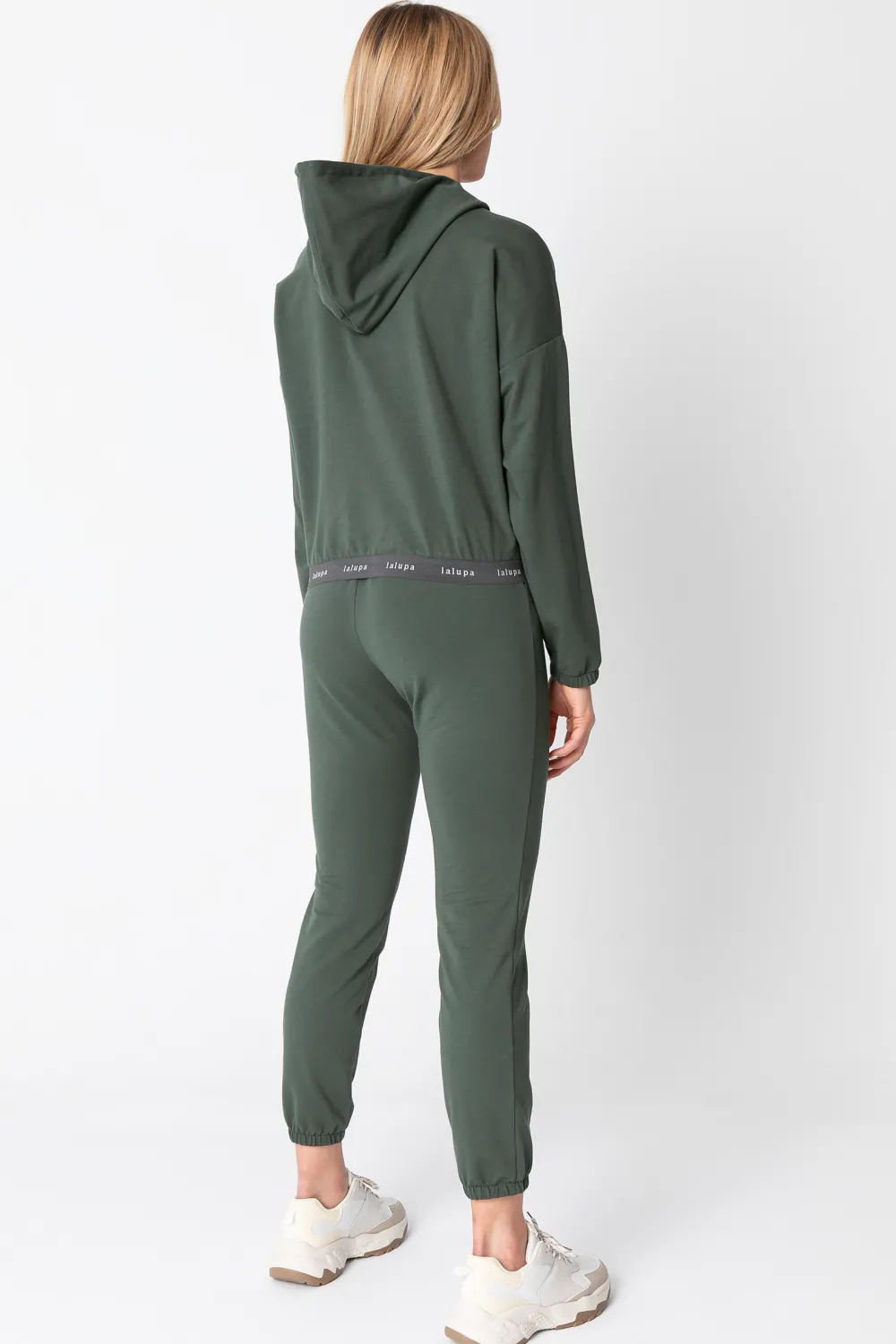 Discount Krótka buza z ogowaną guą - oiwkowa Odzież Casualowa|Bluzy