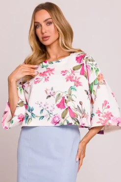 Sale Krótka buza z nadrukie - ode 2 Bluzy|Dobry Skład