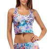 Clearance Krótki sportowy top bez rękawów Odzież Casualowa|Bluzki