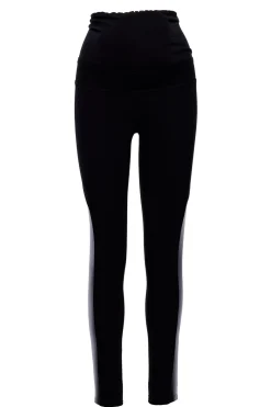 Legginsy ciążowe - czarne Spodnie|Legginsy