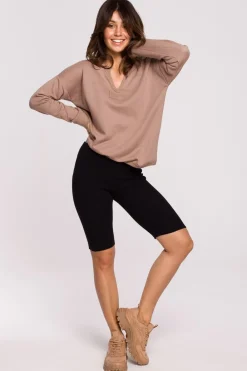 Best Legginsy typu kolarki - czarne Odzież Casualowa|Legginsy