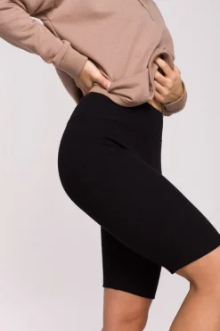 Best Legginsy typu kolarki - czarne Odzież Casualowa|Legginsy