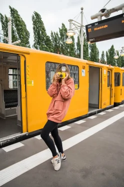 Best egginy z dzianiny prążkowanej - czarne Legginsy|Odzież Casualowa