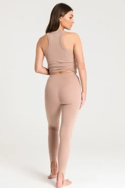 Best egginy z zapiętkie - occa Legginsy|Odzież Casualowa