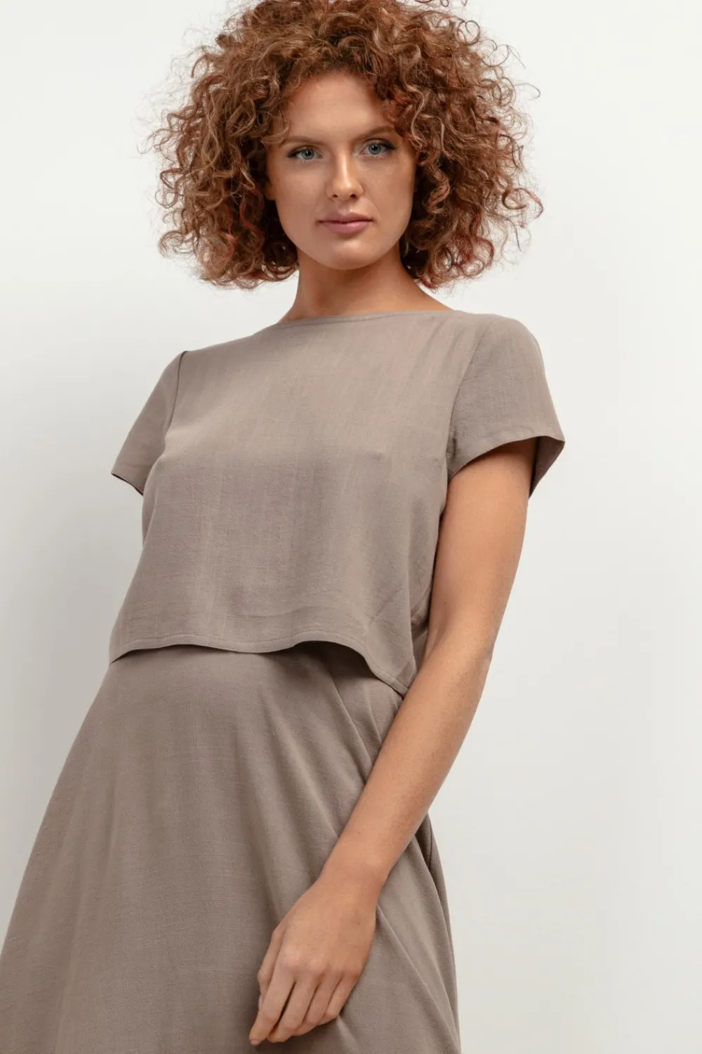 Clearance ekki krótki top z ne - okka Odzież Casualowa|Dobry Skład